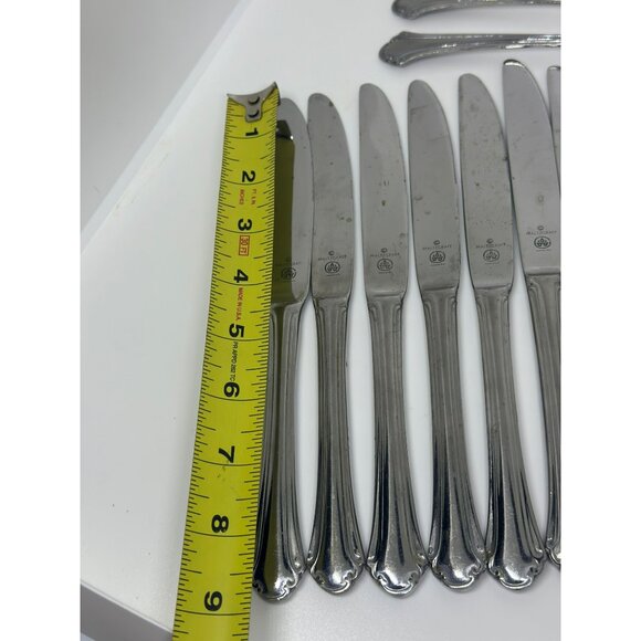 VTG Pfaltzgraff Jamestown Stainless Steel Flatware Set-of-15 Knives Spoons Forks - Picture 7 of 10